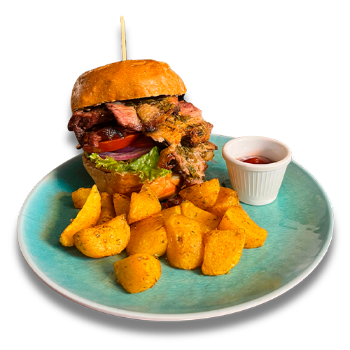 Hamburguesa de Bondiola